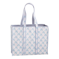 Bow Block Print Tote
