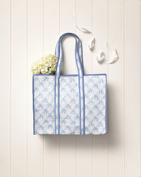 Bow Block Print Tote