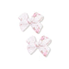 Belle Rosette Dot - Bow Clips