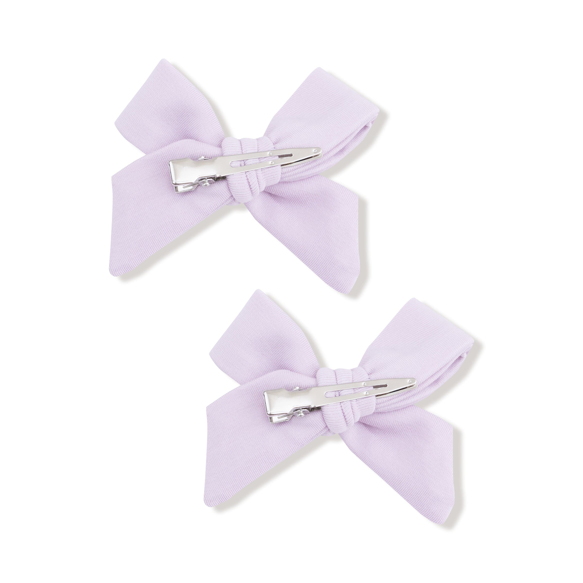 Orchid Hush - Bow Clips