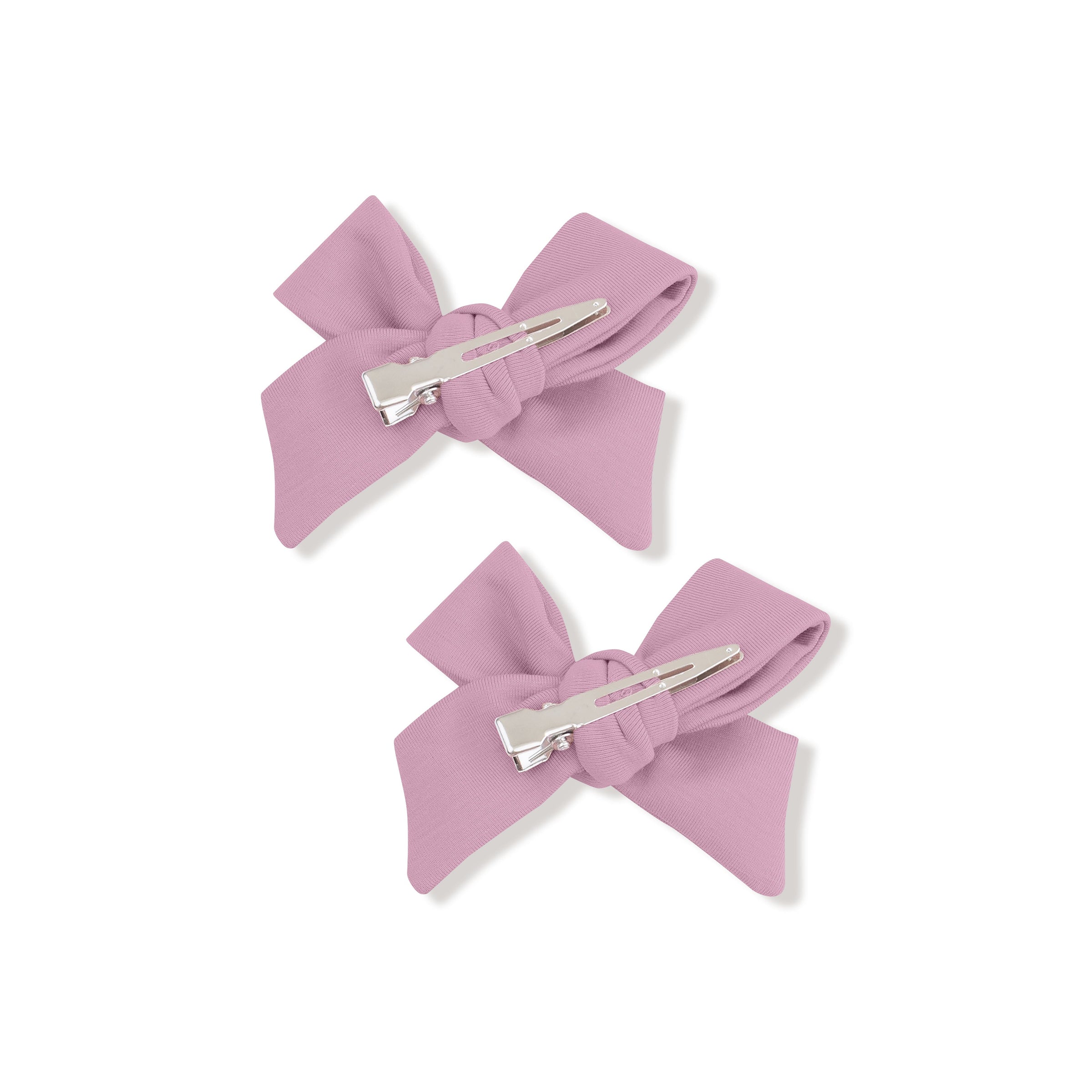 Cameo Pink - Bow Clips 2 Pack