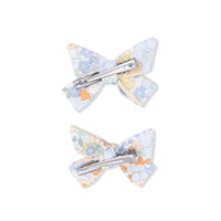 Georgia Floral - Tie Back Romper & 2 Pack Hair Bow Set