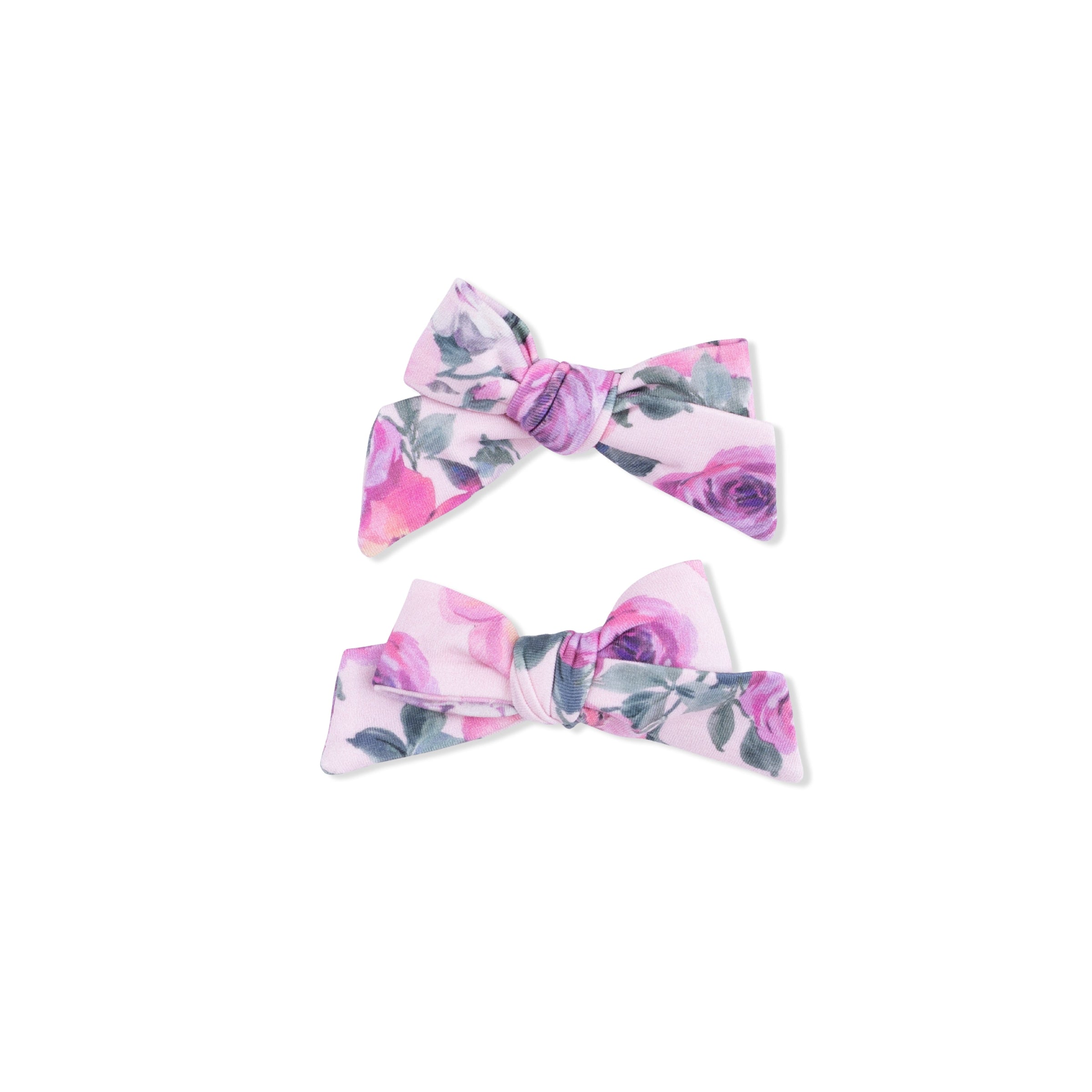 Rose Abundance - 2 Pack Bow Clips