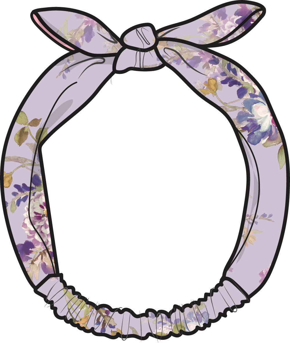 Dahlia Floral - Knot Headband