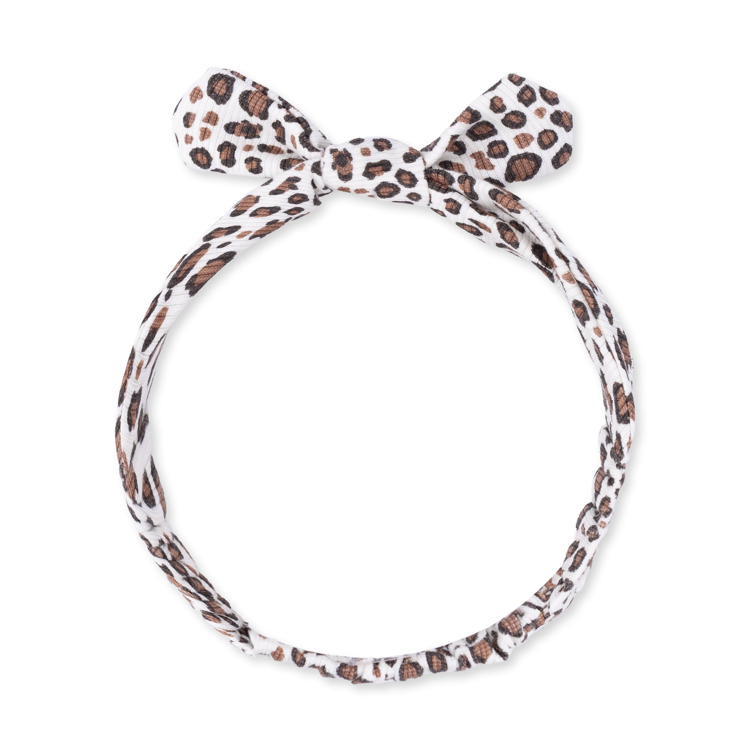 Leopard Rib - Knot Headband