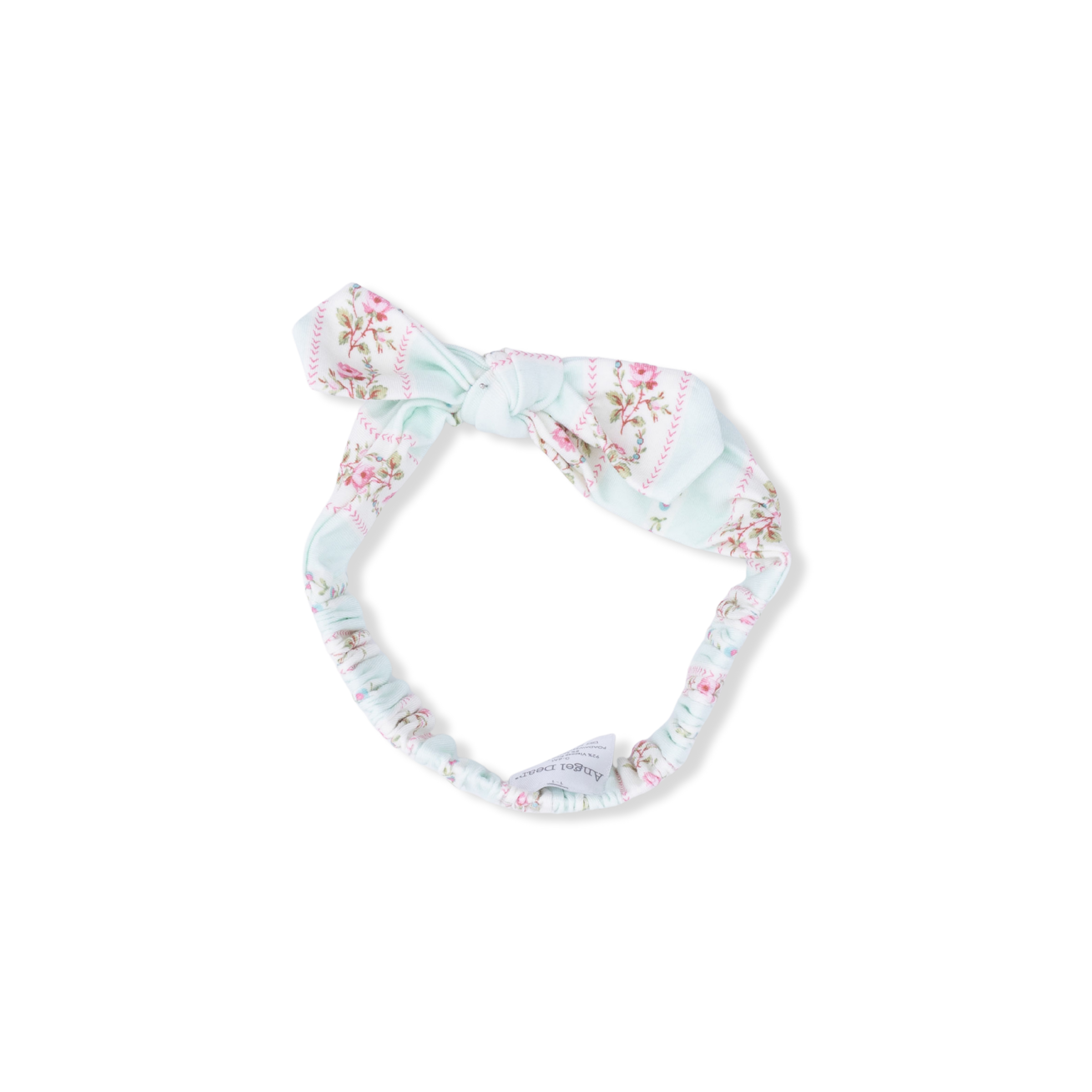 Antoinette Stripe - 2 Way Ruffle Sleeve Zipper Footie & Headband Set