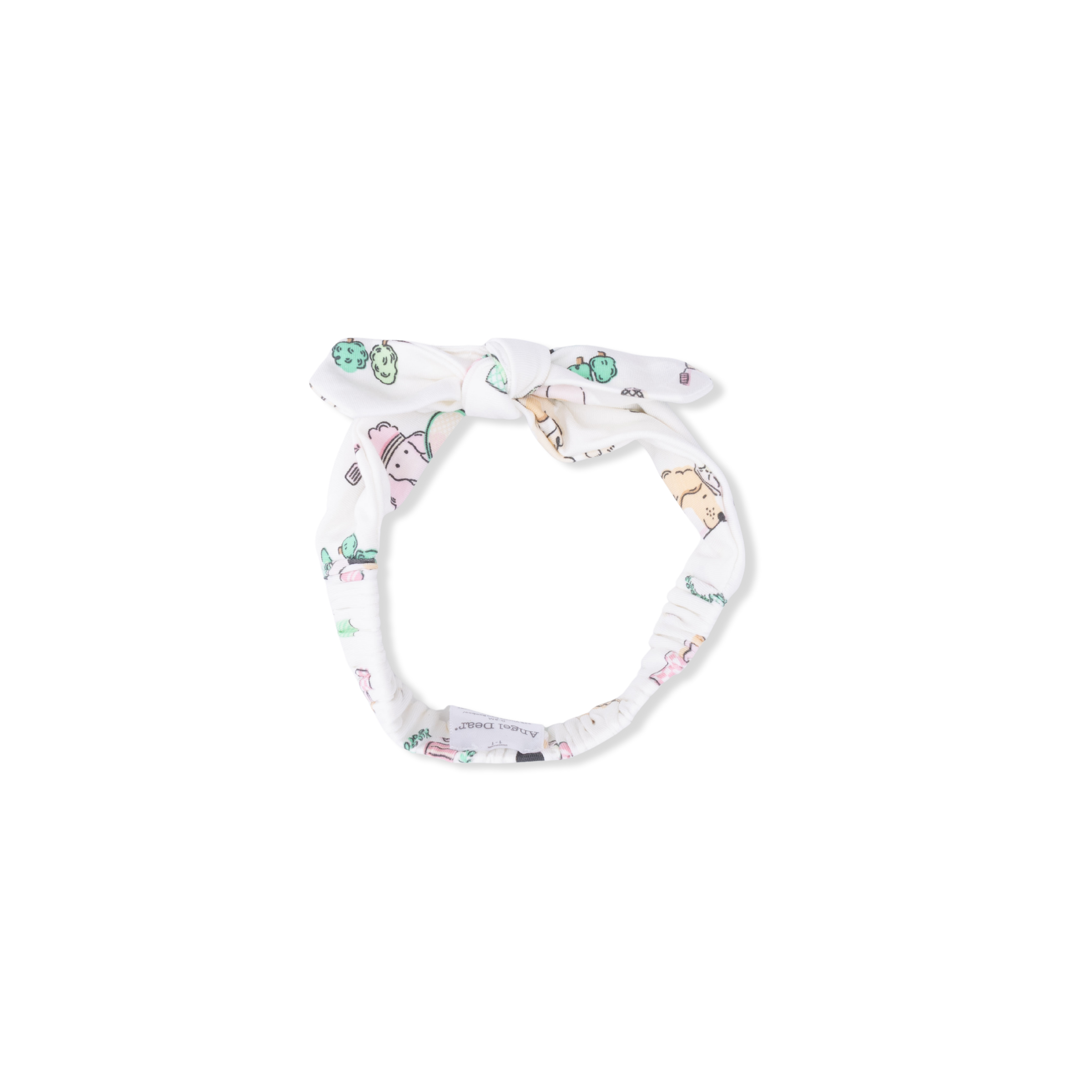 Country Club Dogs Pink - Knot Headband