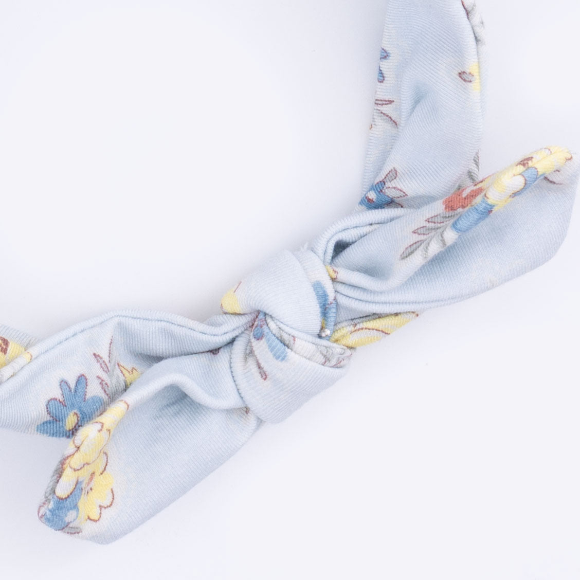 Country Stitch Floral - Kimono Gown & Knot Headband
