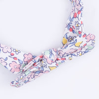 Elizabeth's Garden - Ruffly Strap Overall & Headband
