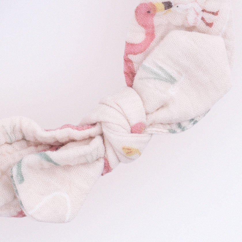 Flamingos - Knot Headband