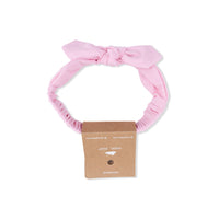 Solid Romance Rose  - Knot Headband