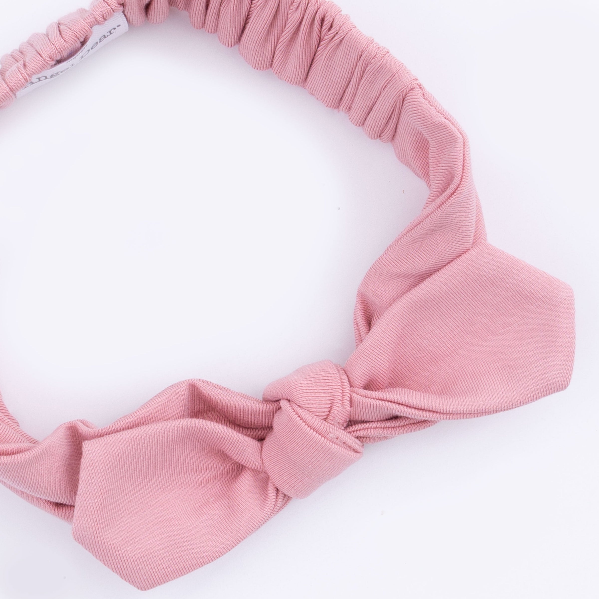 Solid Rose Elegance - Knot Headband