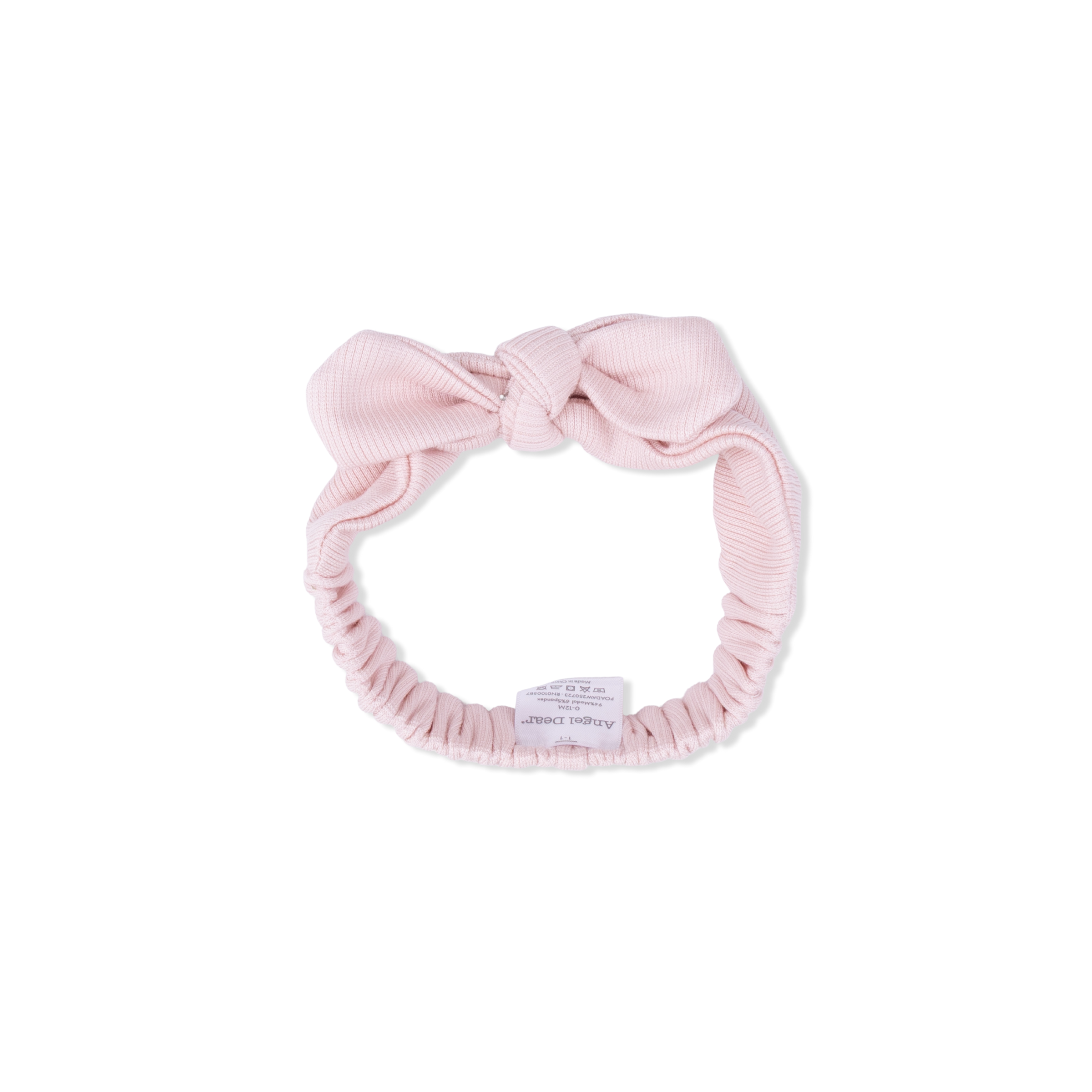 Solid Veiled Pink - Knot Headband