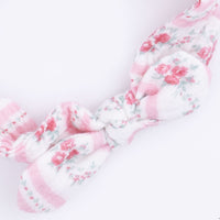 Winding Roses Stripe - Knot Headband