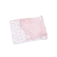Dainty Buds and Bows - Ruffle Blanket
