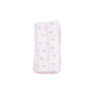 Dainty Buds and Bows - Ruffle Blanket
