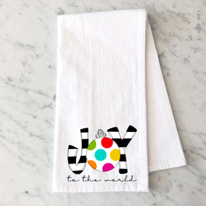 Joy to the World Kitchen Towel