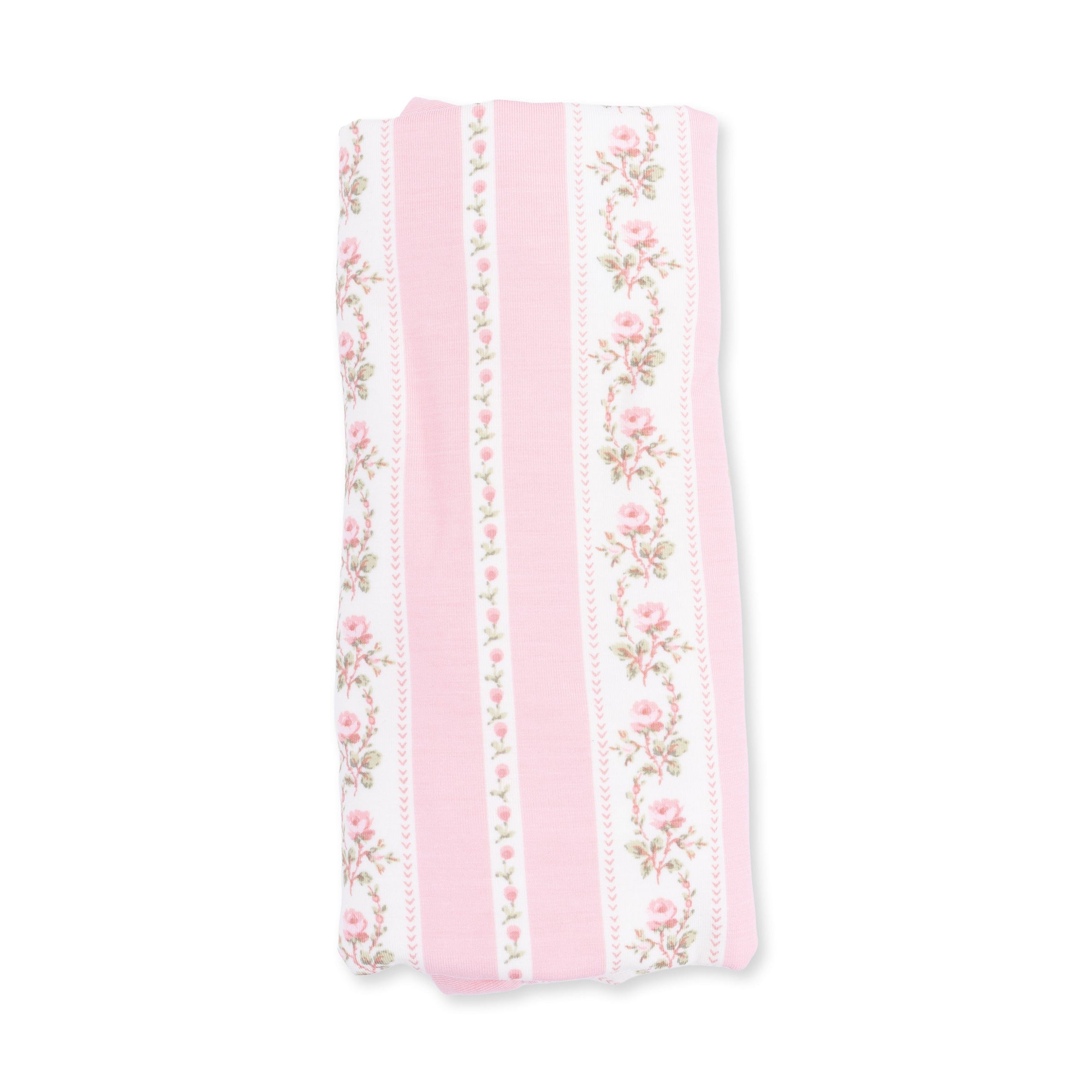 Antoinette Stripe - Ruffle Burp Cloth