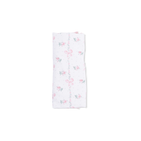 Dainty Buds and Bows - Ruffle Burp Cloth