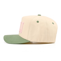 C.C MAHJ trucker cap side view