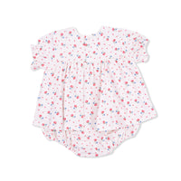 Joli Rosette - Smocked Ruffle Bubble with Skirt
