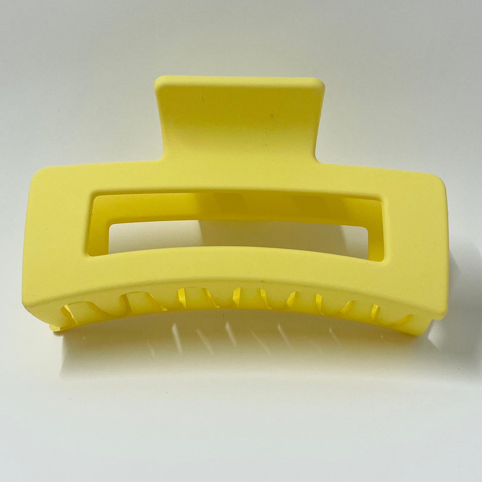Yellow Matte Hair Clip