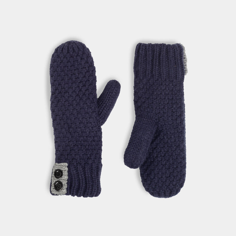 Tab Winter Knit Mitten