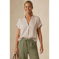 Drop Shoulder Regular Blouse - SS