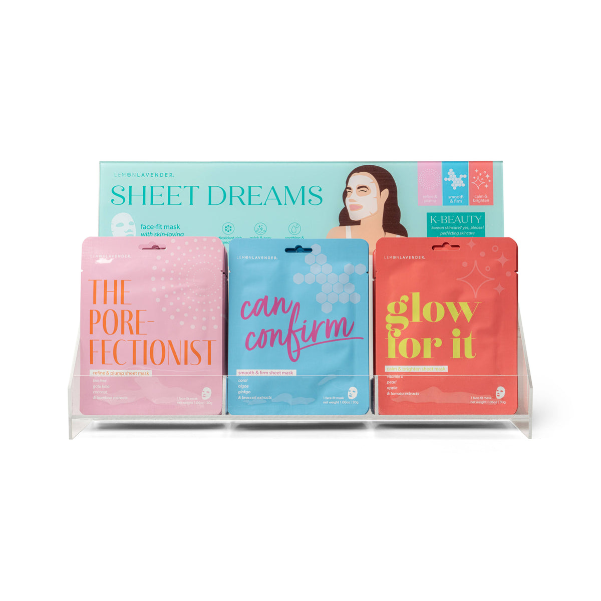 Sheet Dreams Face Masks Assortment