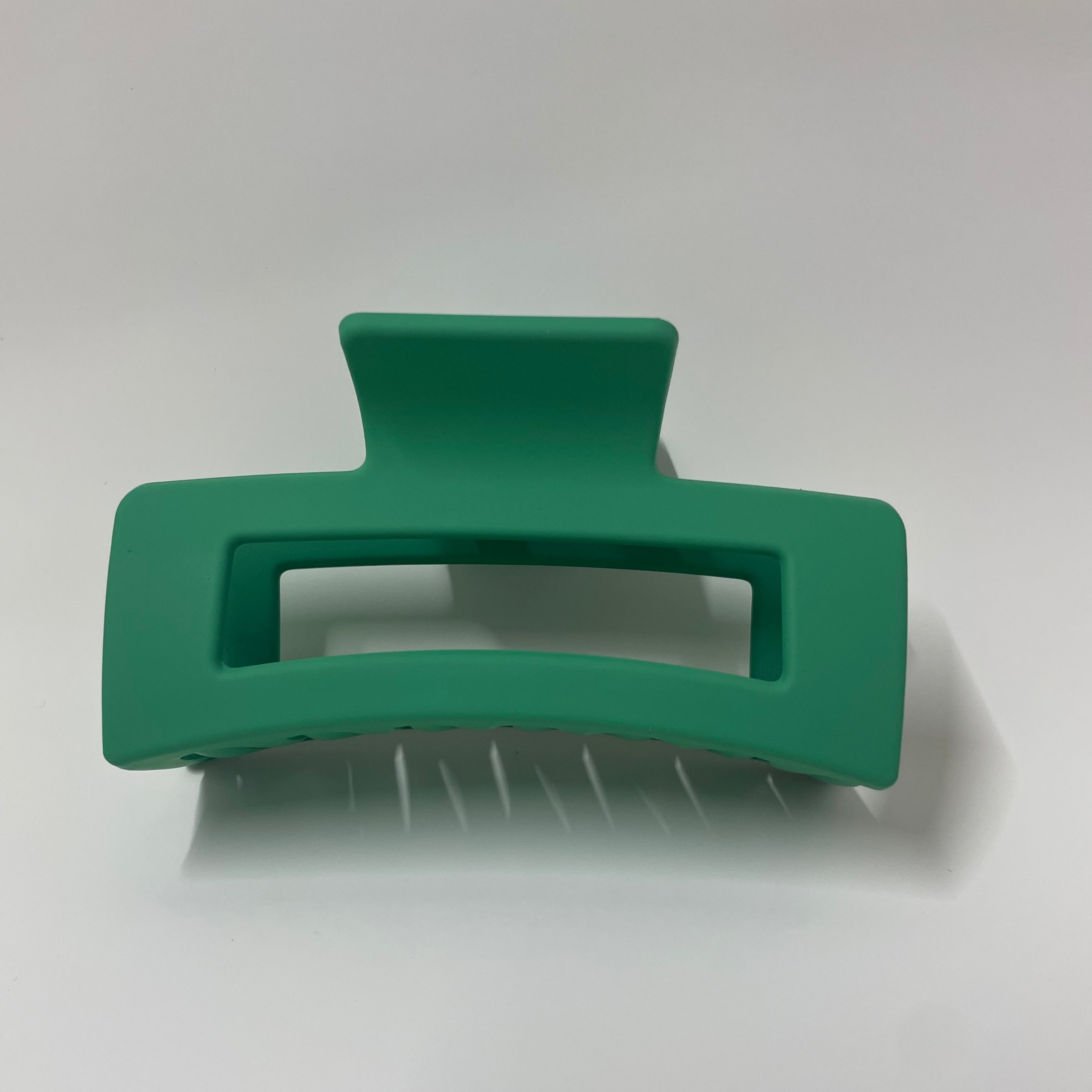Green Matte Hair Claw