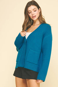 Abigail - V Neck Knit Cardigan