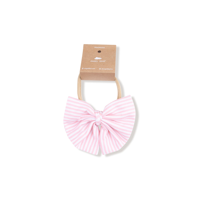 Baby Golf Carts - Pink - Big Bow on Soft Headband