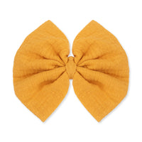Baby Sunflower - Bow on Headband