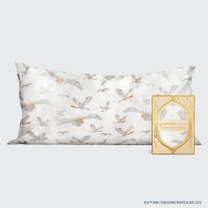 Harry Potter x kitsch KING Satin Pillowcase- Owl Post