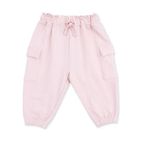 Solid Veiled Pink - Fashion Cargo Pants