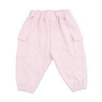 Solid Veiled Pink - Fashion Cargo Pants