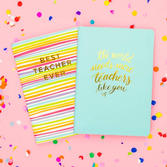 Notebook Set - Teacher Appreciation - 2 Piece Set