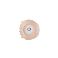 Almond Beige | Small | Flat Circle Hair Clip
