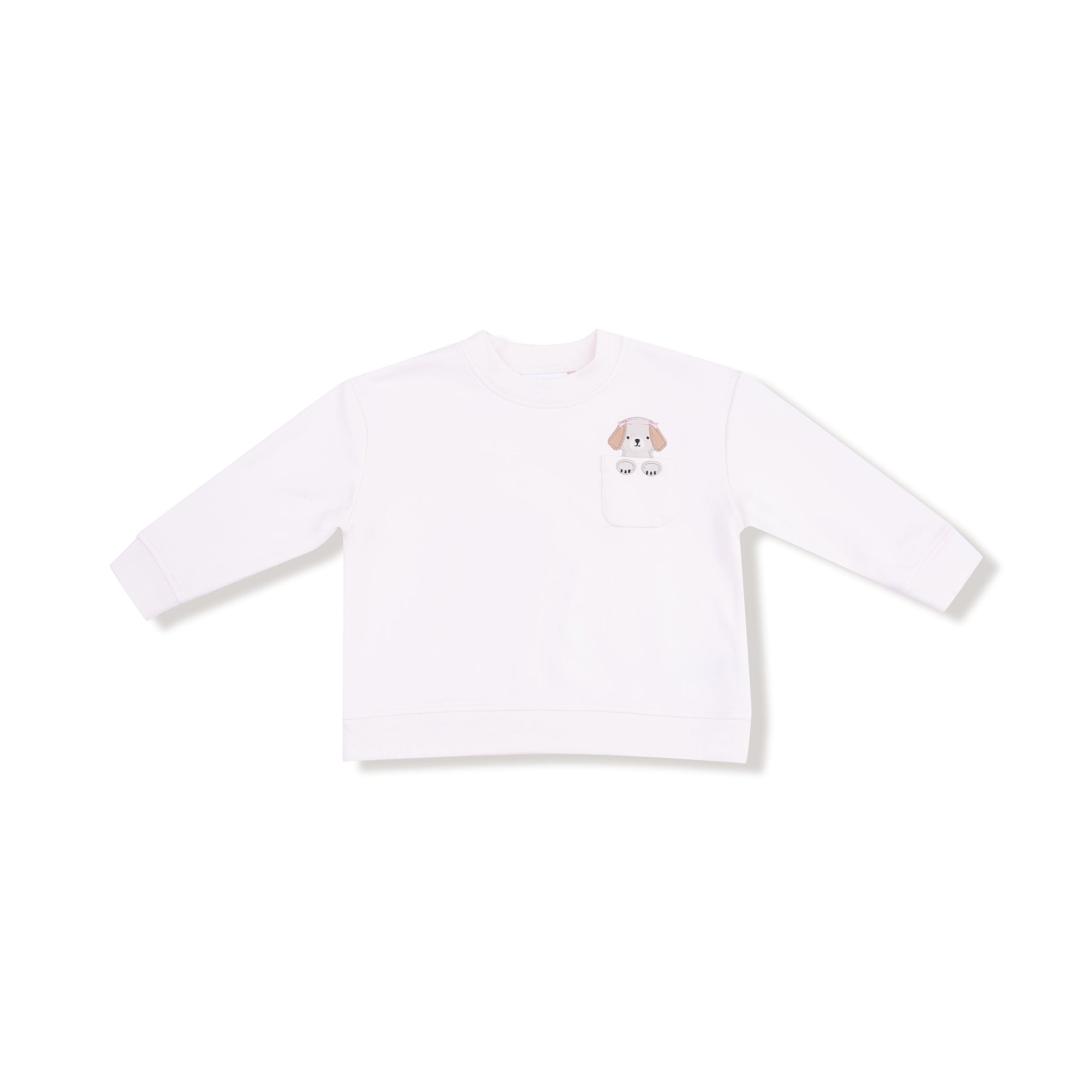 Best Friend Dogs - Pink - Drop Sleeve Sweatshirt and Jogger