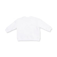 Golf - Drop Sleeve Sweatshirt White and Pink