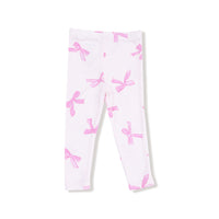 Pretty Bows - Sweatshirt with Tulle Ruffle and Ribbed Legging