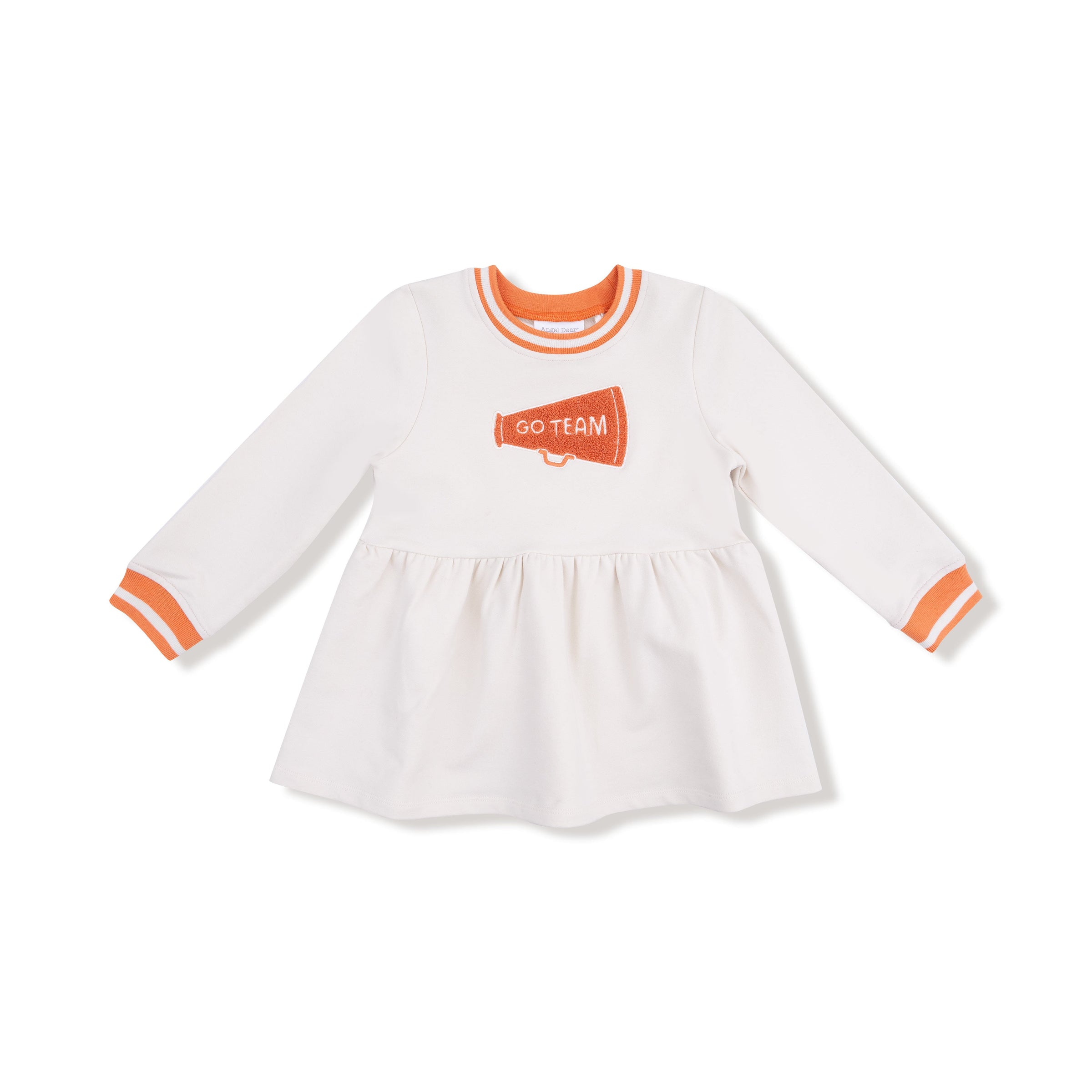 Varsity - Orange - Go Team French Terry Dress