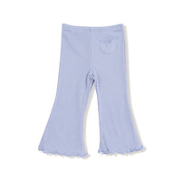 Footballs and Bows - Ruffle Waffle Top and Waffle Flare Pant