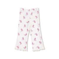 Petite Cowgirl Boots - Ruffle Top and Flare Pant