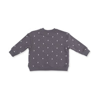 Lightning Bolt French Terry - Drop Sleeve Sweatshirt