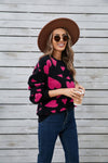 Valentine's Day Wild Hearts Jacquard Sweater