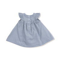 Quarry - Scoop Yoke with Ruffle Dress + Bloomer