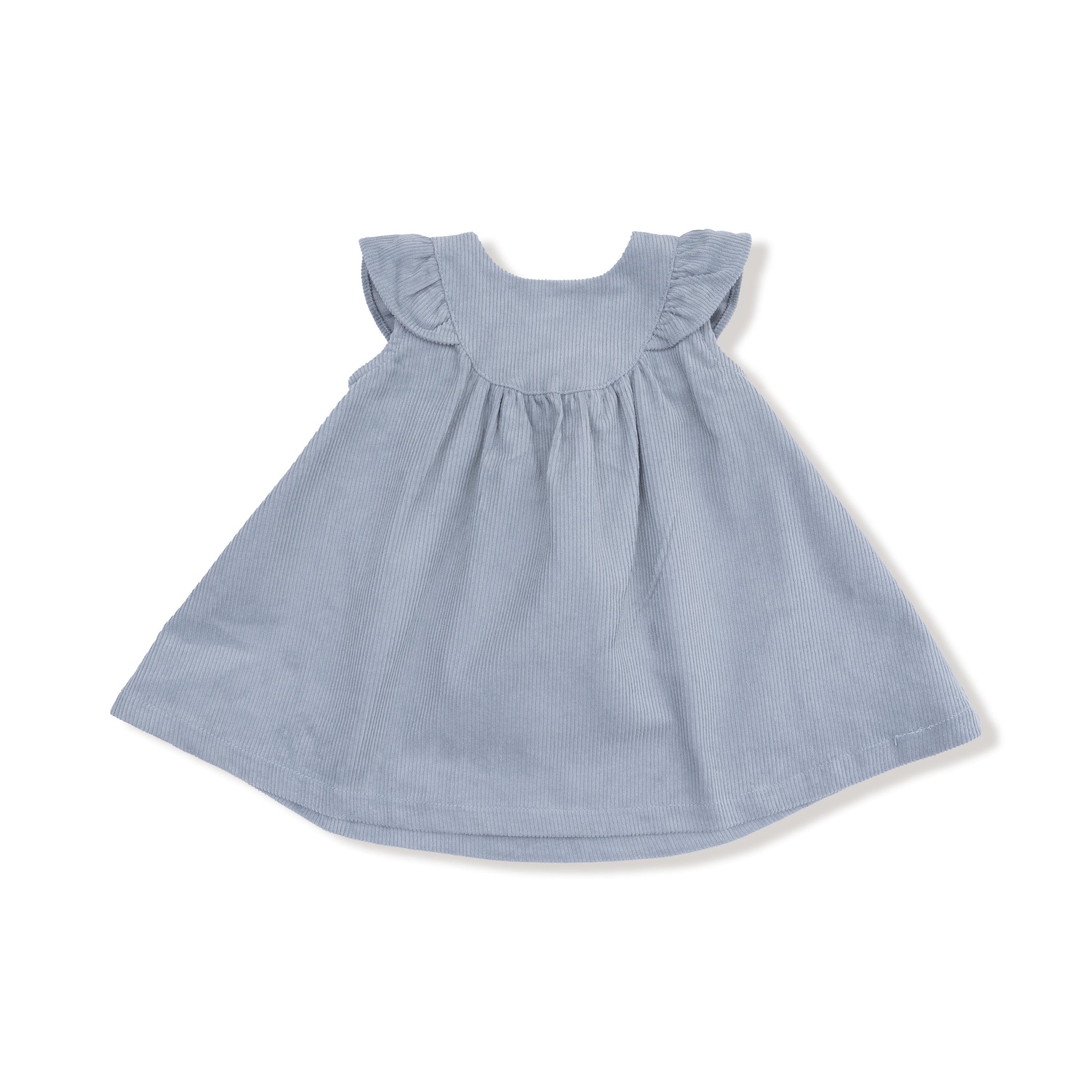 Quarry - Scoop Yoke with Ruffle Dress + Bloomer