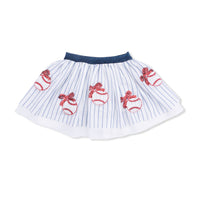 Baseball Stripe - Tutu Skirt with Bike Shorts