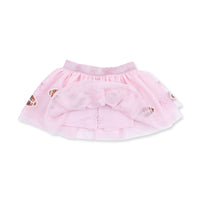 Football Helmets Pink - Tutu Skirt with Bike Shorts